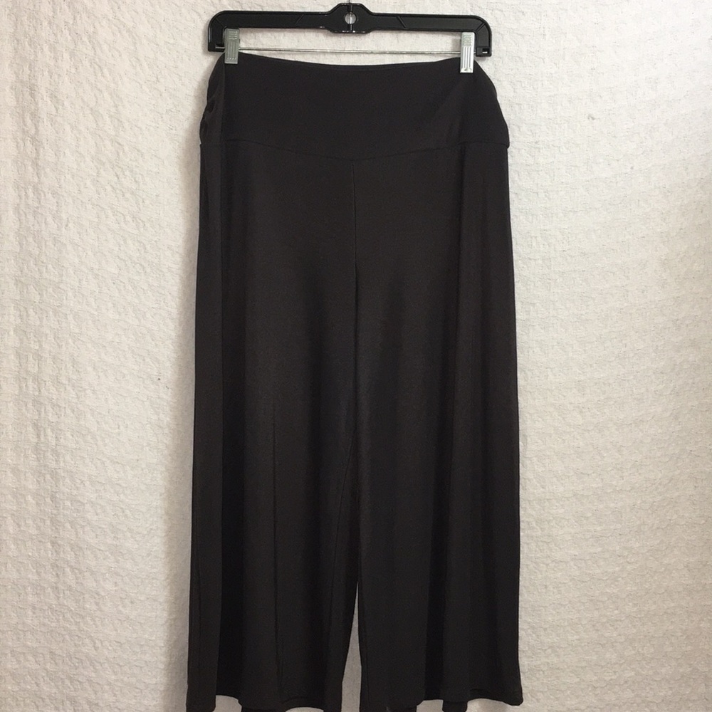 Dark Brown Gaucho Capri Length pant Worthington XL